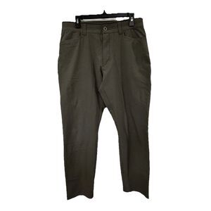 Mens KUHL Deceptr Pants 34x32 Olive Hiking Travel Outdoor Stretch Gorpcore New